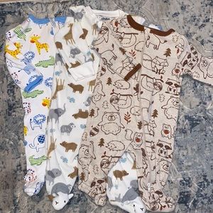 Animal Long Sleeve onesies